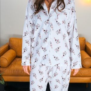 Champagne Pajama Set